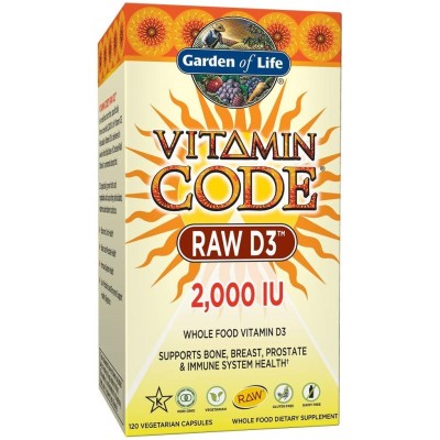 Garden of Life - Vitamin Code RAW D3