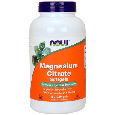 NOW Foods - Magnesium Citrate Softgels