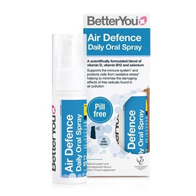 Better You - Air Defence Daily Oral Spray, Natural Peach &