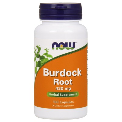 NOW Foods - Burdock Root, 430mg - 100 capsules