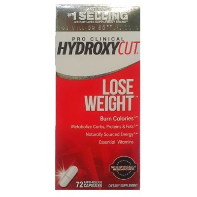 Muscletech - Hydroxycut Lose Weight - 72 rapid release caps