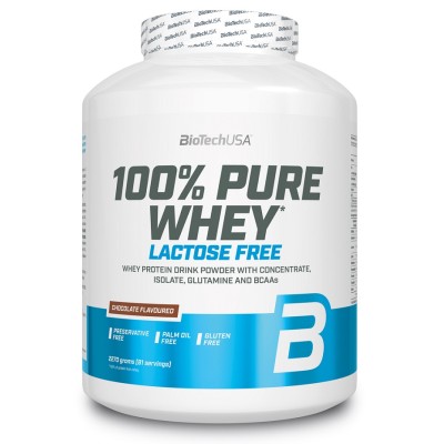 BioTech USA - 100% Pure Whey Lactose Free