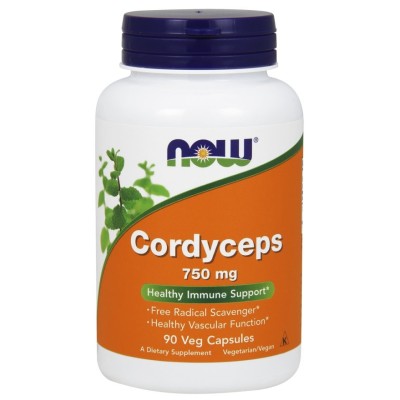 NOW Foods - Cordyceps, 750mg - 90 vcaps