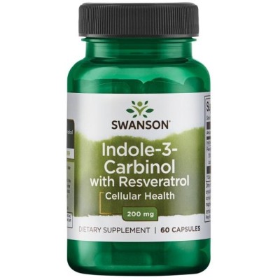 Swanson - Indole-3-Carbinol with Resveratrol, 200mg - 60 caps