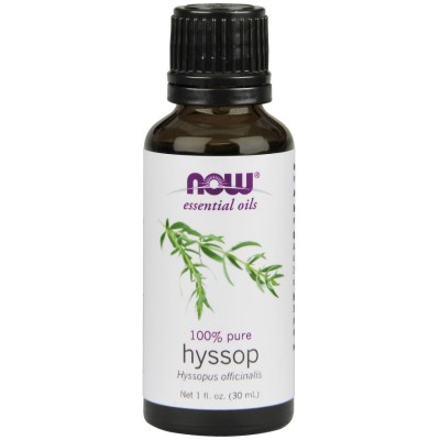 NOW Foods - Essential Oil, Hyssop Oil - 30 ml.