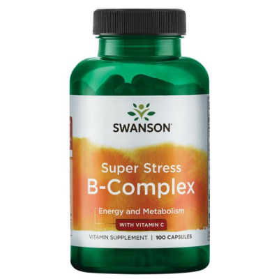 Swanson - Super Stress B-Complex with Vitamin C