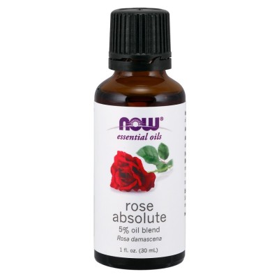 NOW Foods - Essential Oil, Rose Absolute Oil - 30 ml.