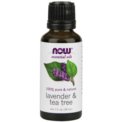 NOW Foods - Essential Oil, Lavender & Tea Tree Oil - 30 ml.