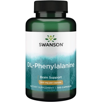 Swanson - DL-Phenylalanine, 500mg - 100 caps