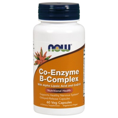 NOW Foods - Co-Enzyme B-Complex - 60 vcaps
