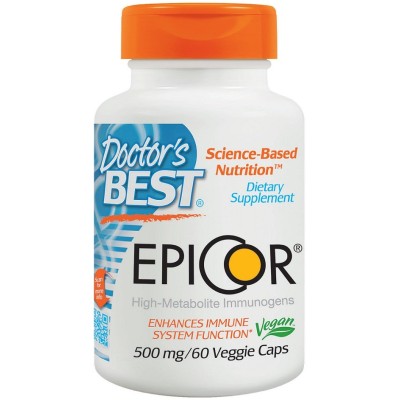 Doctor's Best - Epicor, 500mg - 60 vcaps