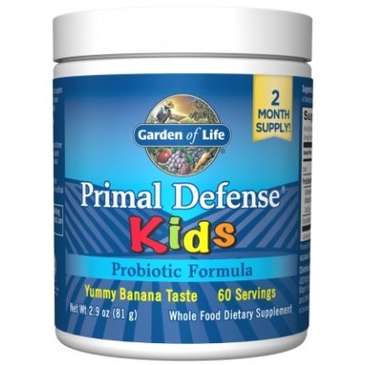 Garden of Life - Primal Defense Kids, Banana - 81 grams