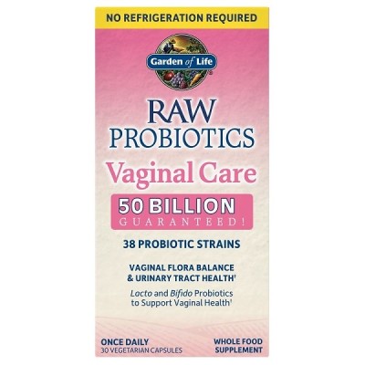 Garden of Life - Raw Probiotics Vaginal Care (Shelf-Stable) -