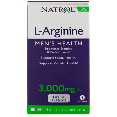 Natrol - L-Arginine 3000mg - 90 tabs