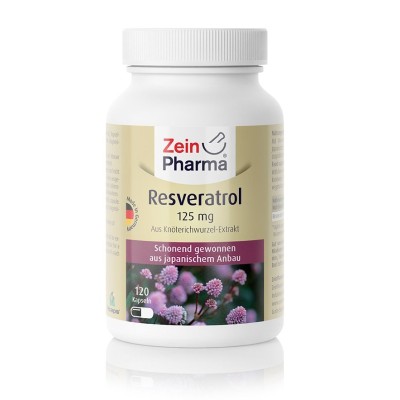 Zein Pharma - Resveratrol, 125mg - 120 caps