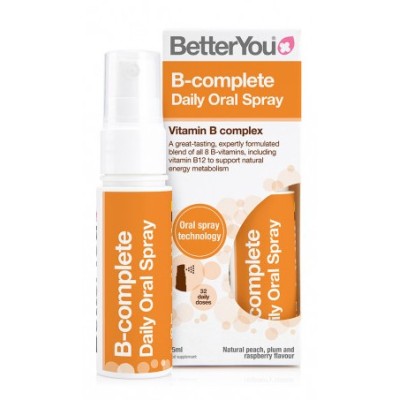 Better You - B-complete Daily Oral Spray, Natural Peach