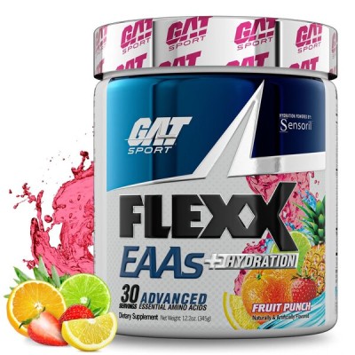 GAT - Flexx EAAs + Hydration Fruit Punch - 345g