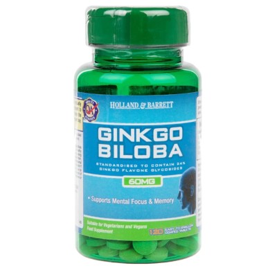 Holland & Barrett - Ginkgo Biloba 60mg - 120 tablets