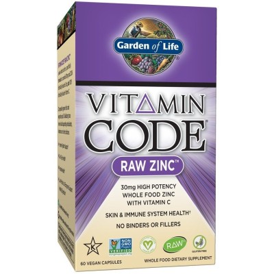 Garden of Life - Vitamin Code RAW Zinc - 60 vcaps