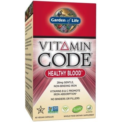 Garden of Life - Vitamin Code Healthy Blood - 60 vcaps