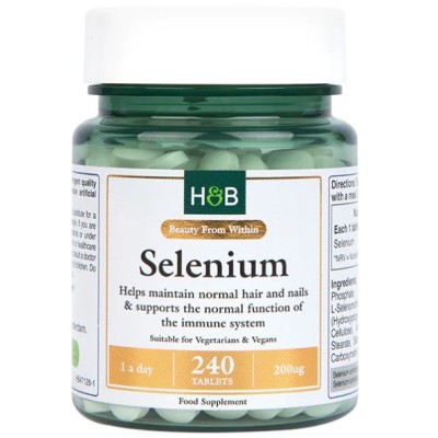 Holland & Barrett - Selenium 200mcg - 240 tablets