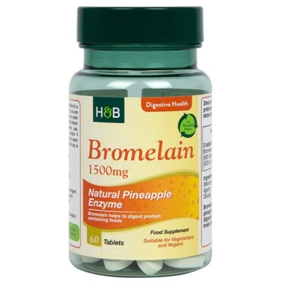Holland & Barrett - Bromelain 1500mg - 60 tablets