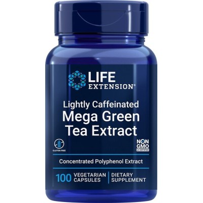 Life Extension - Lightly Caffeinated Mega Green Tea Extract -