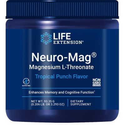Life Extension - Neuro-Mag Magnesium L-Threonate Tropical Punch