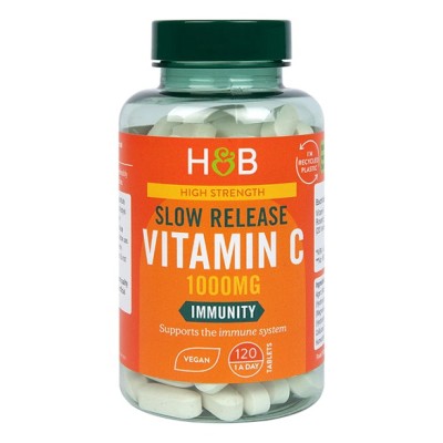 Holland & Barrett - Slow Release Vitamin C, 1000mg - 120 vegan