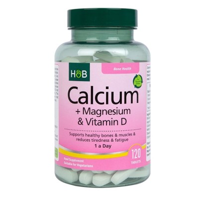 Holland & Barrett - Calcium + Magnesium & Vitamin D - 120