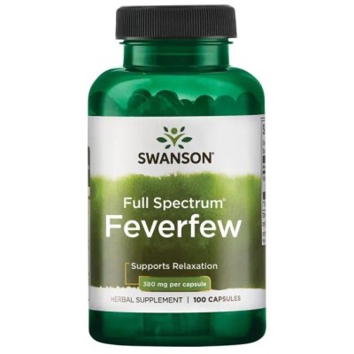 Swanson - Feverfew, 380mg - 100 caps