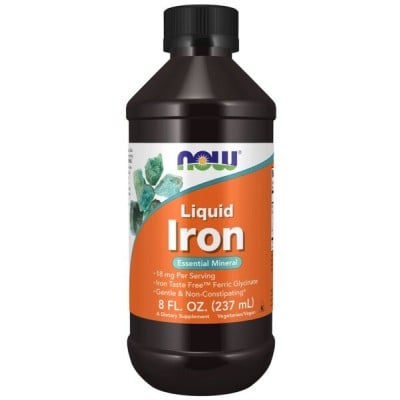 NOW Foods - Liquid Iron - 237 ml.