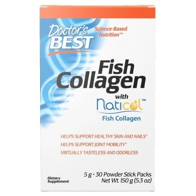 Doctor's Best - Fish Collagen with Naticol Fish Collagen - 30