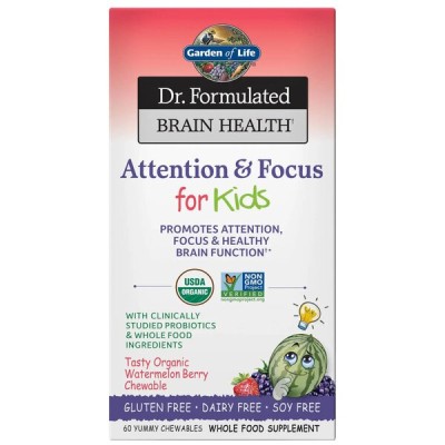 Garden of Life - Dr. Formulated Attention & Focus for Kids
