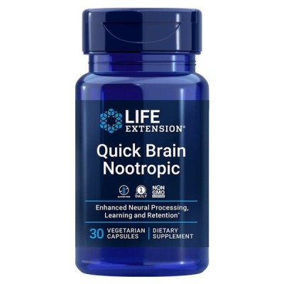 Life Extension - Quick Brain Nootropic - 30 vcaps