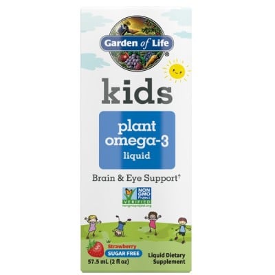 Garden of Life - Kids Plant Omega-3 Liquid, Strawberry - 57.
