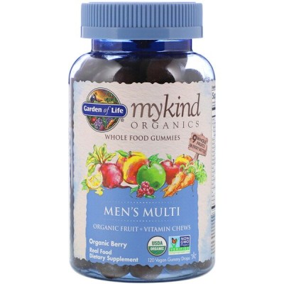 Garden of Life - Mykind Organics Men's Multi Gummies, Organic
