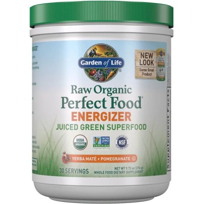Garden of Life - Raw Organic Perfect Food Energizer, Yerba Mate