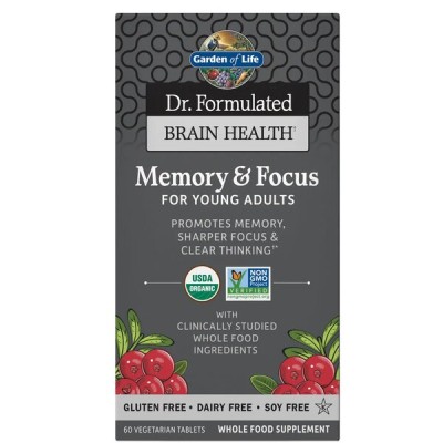 Garden of Life - Dr. Formulated Memory & Focus for Young Adults