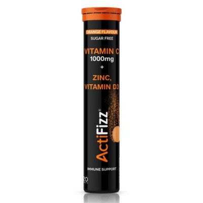 ActiHealth - ActiFizz Vitamin C, 1000mg with Zinc & Vitamin D