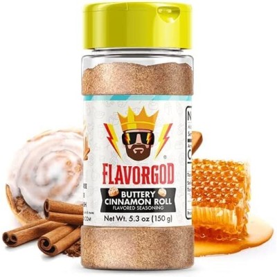FlavorGod - Buttery Cinnamon Roll Flavored Seasoning