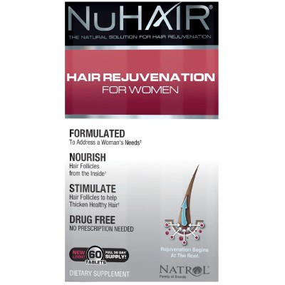 Natrol - NuHair Hair Rejuvenation for Women - 60 tablets