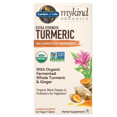 Garden of Life - Mykind Organics Extra Strength Turmeric