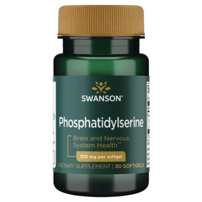 Swanson - Phosphatidylserine, 100mg - 30 softgels