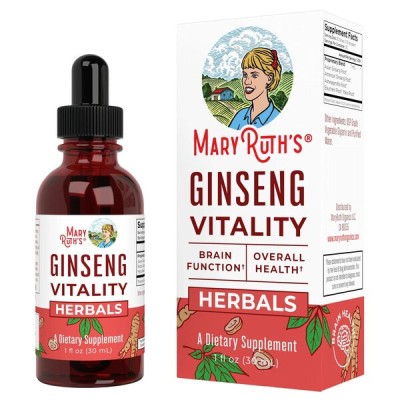 MaryRuth Organics - Ginseng Vitality Herbals Liquid Drops