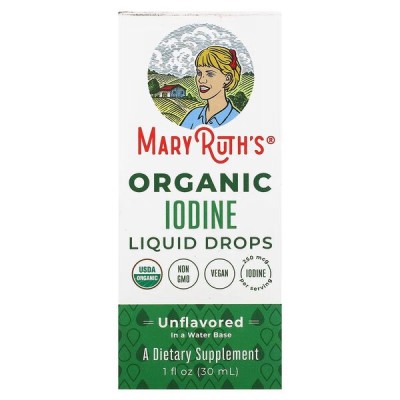 MaryRuth Organics - Organic Iodine Liquid Drops