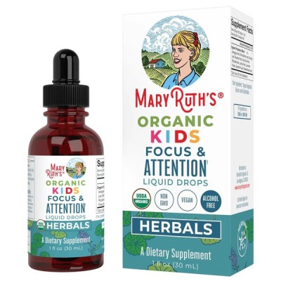 MaryRuth Organics - Organic Kids Focus & Attention Liquid Drops