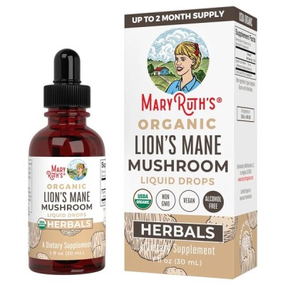 MaryRuth Organics - Organic Lion's Mane Mushroom Liquid Drops