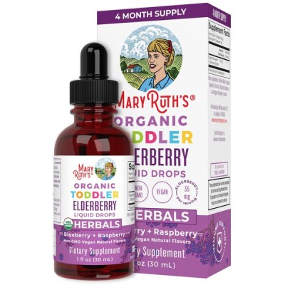 MaryRuth Organics - Organic Toddler Elderberry Liquid Drops