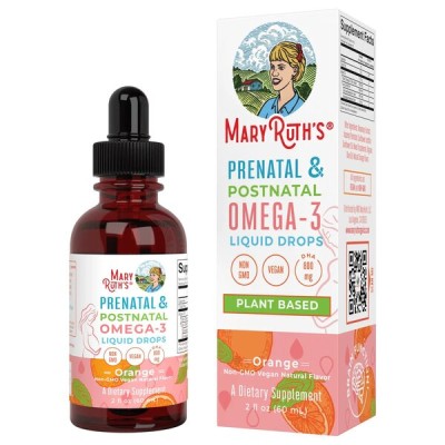 MaryRuth Organics - Prenatal & Postnatal Omega-3 Liquid Drops